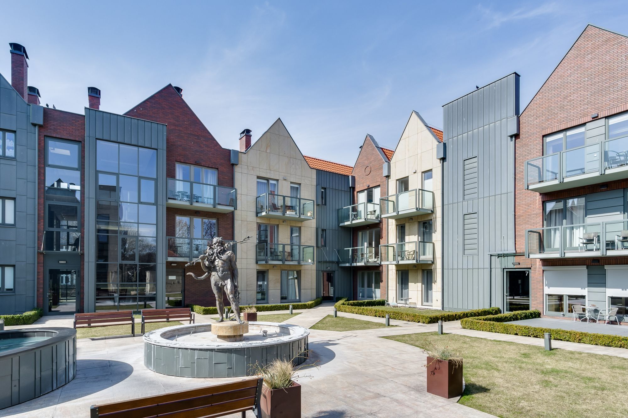 Elite Apartments Kwartal Kamienic Gdansk Exterior foto